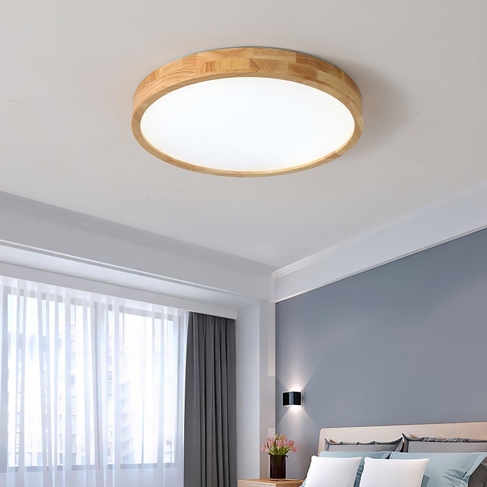 Wooden Geometric Ceiling Light K778
