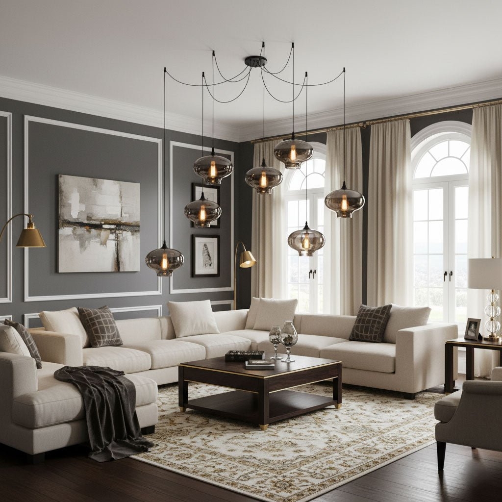 Bottle Pendant Light D363