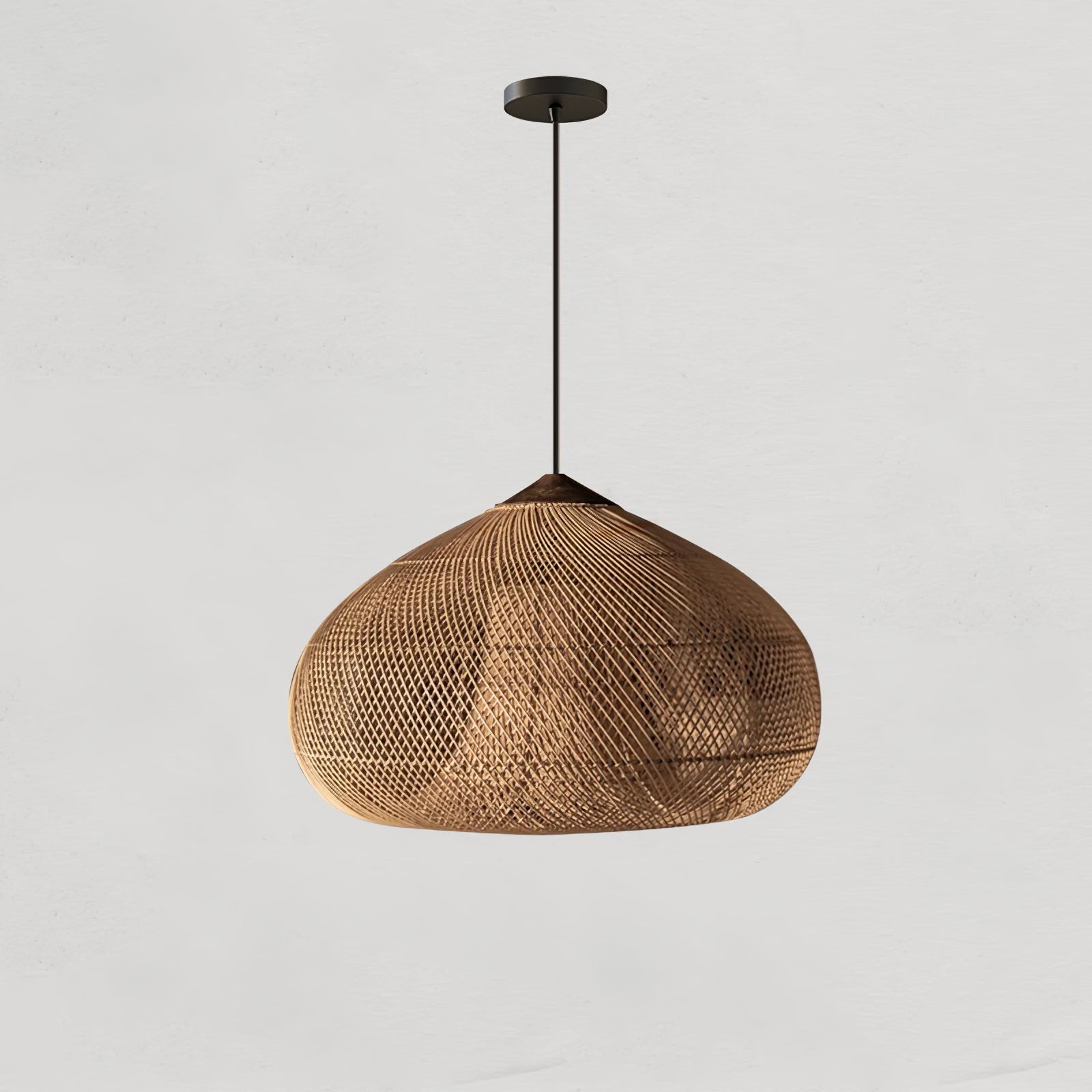 Harp Braided Rattan Pendant Lamp K1175