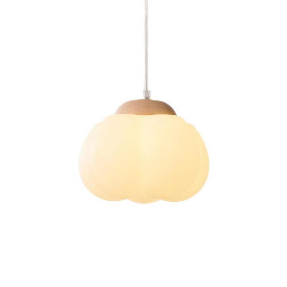 Art Deco Bauhaus Style Wooden Pendant Lamp K36