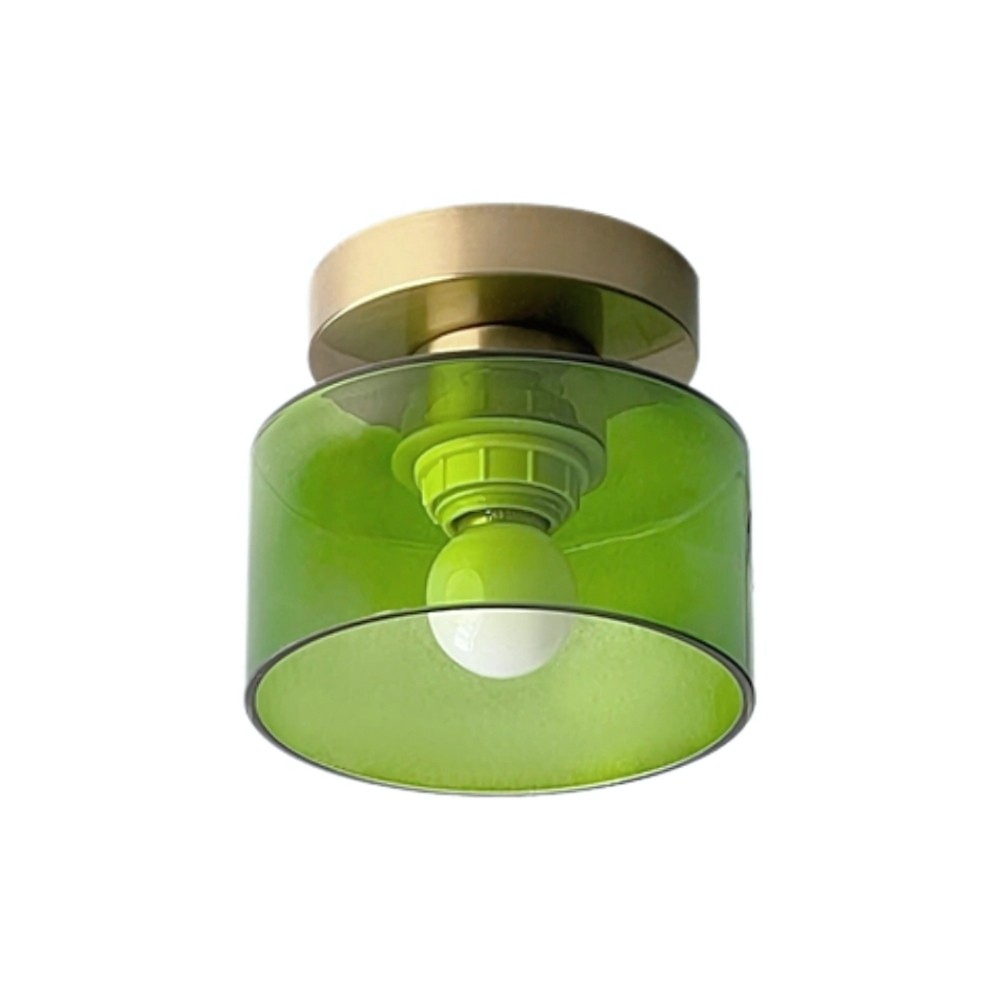 Morandi Cylinder Ceiling Light - Minimalist Flush Mount for Indoor Spaces K893