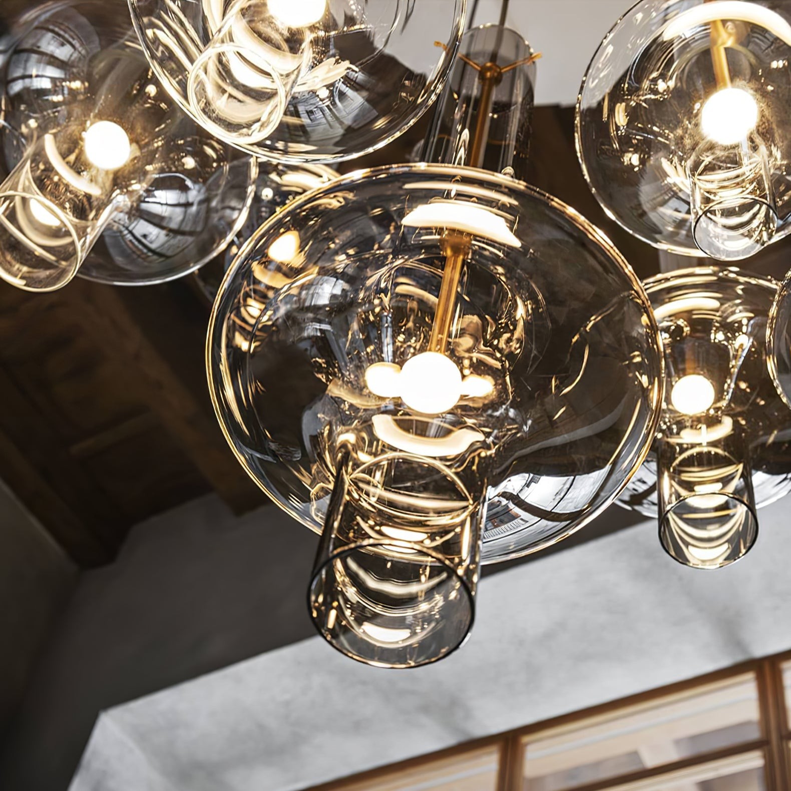Modern Creative Glass Tube Pendant Lamp K774