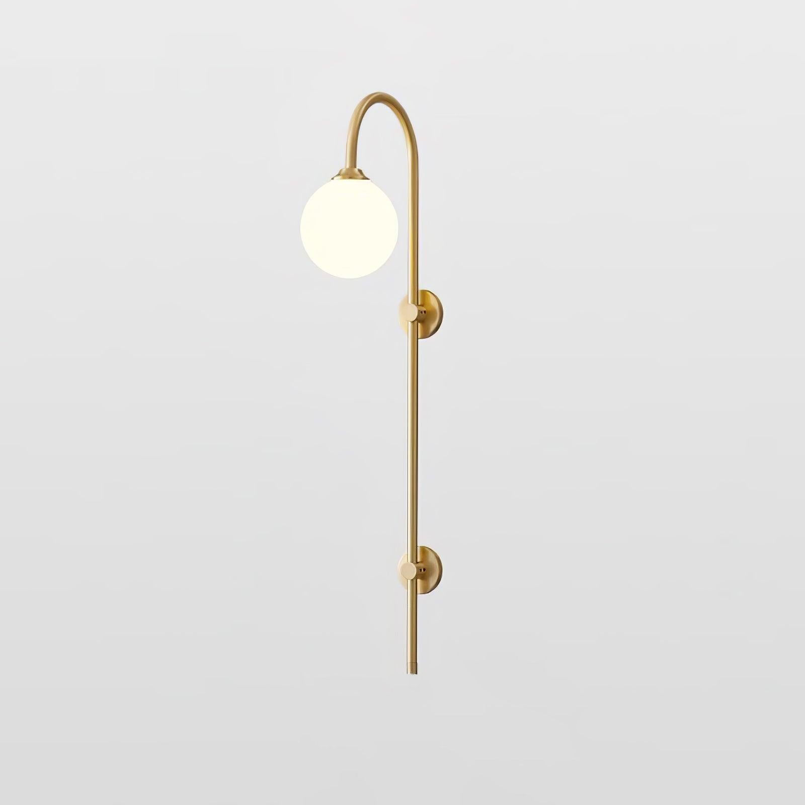Globe Brass Wall Sconce K410