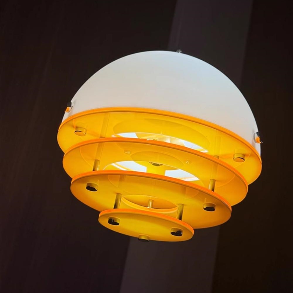 Afterglow Layered Acrylic Bauhaus Sunset Pendant Light - Ambient Pendant Light for Living Area K889