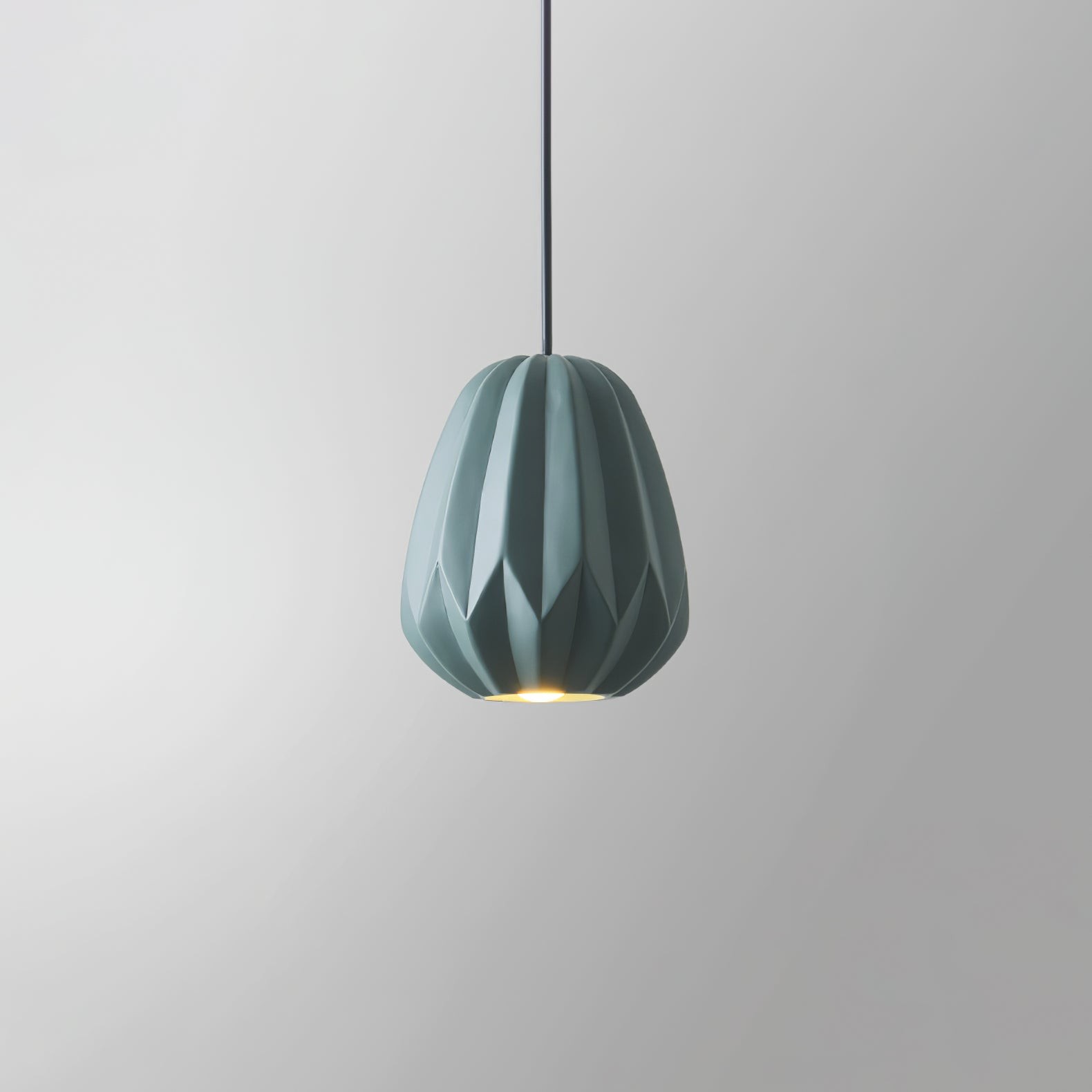 Papaya Resin Pendant Lamp K1064