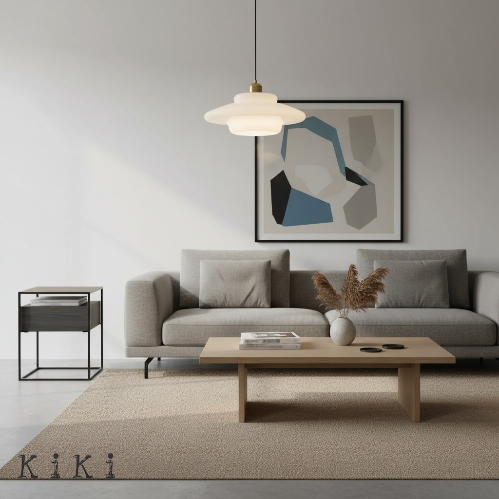 Retro Art Decor Milk Glass Pendant Light - Stylish Hanging Lamp for Dining Room K65