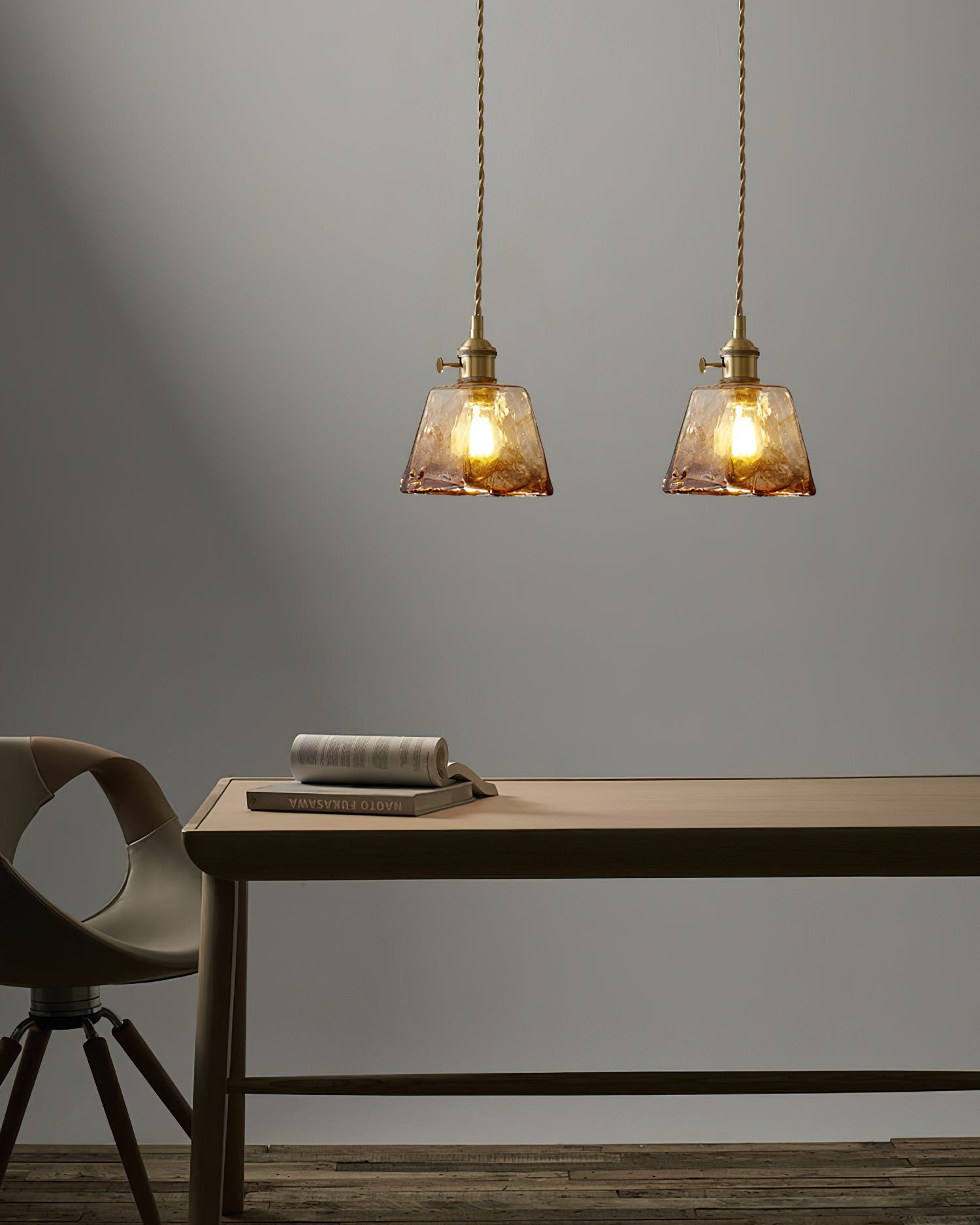 Retro Glass Pendant Lamp K622