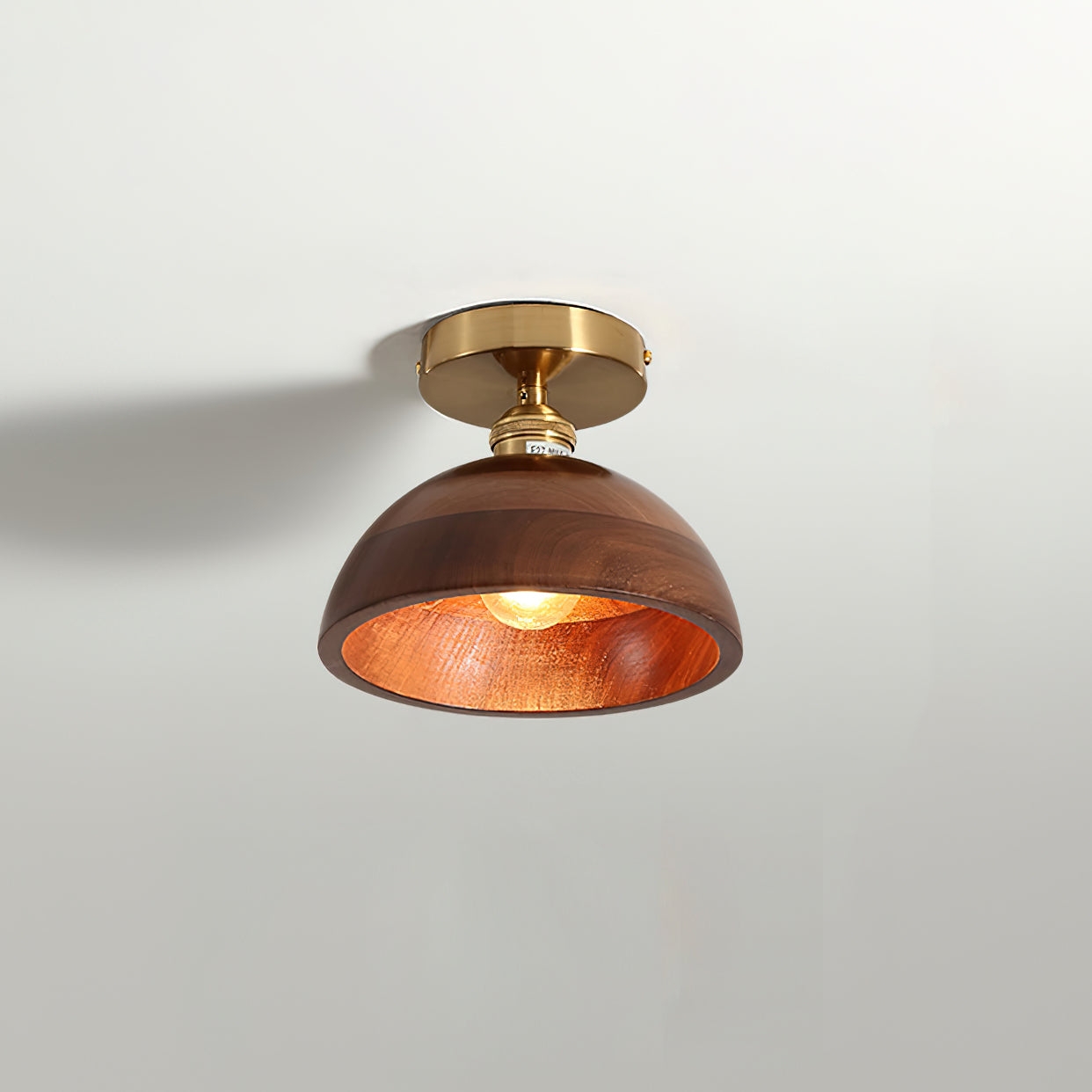 Collar Wood Ceiling Lamp D235