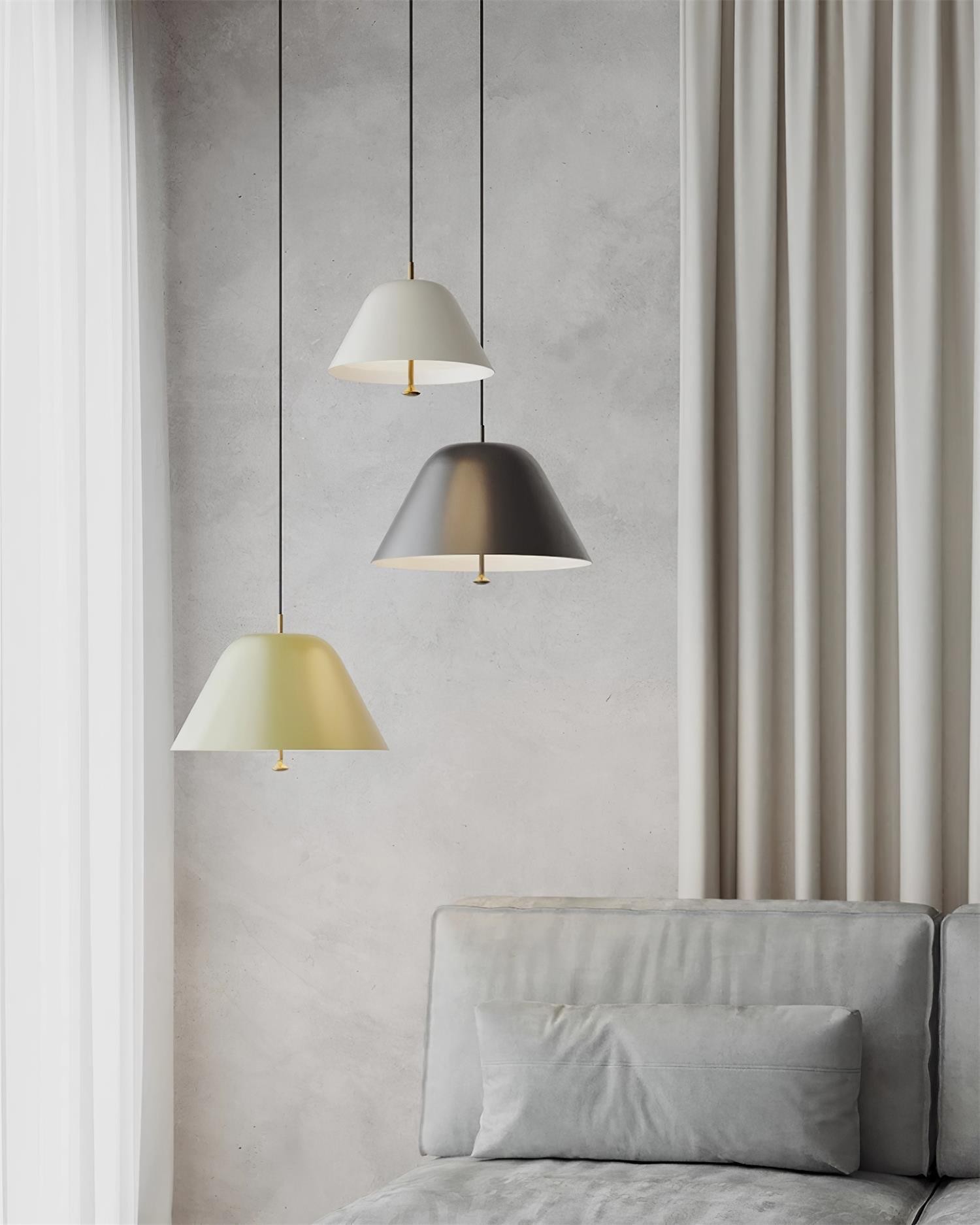Metal Pear Pendant Lamp K452