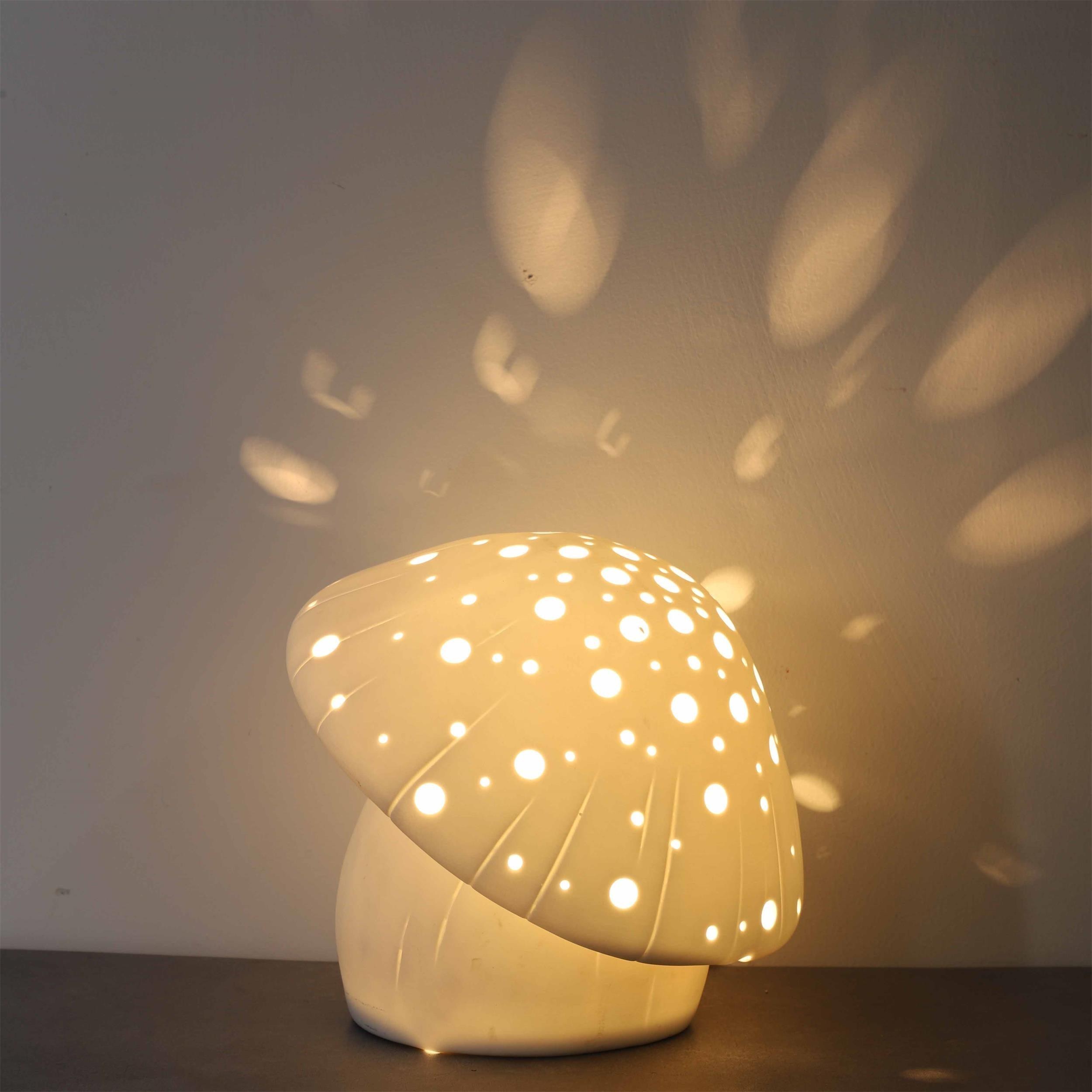 Cartoon Mushroom Skeletonized Table Lamp K398