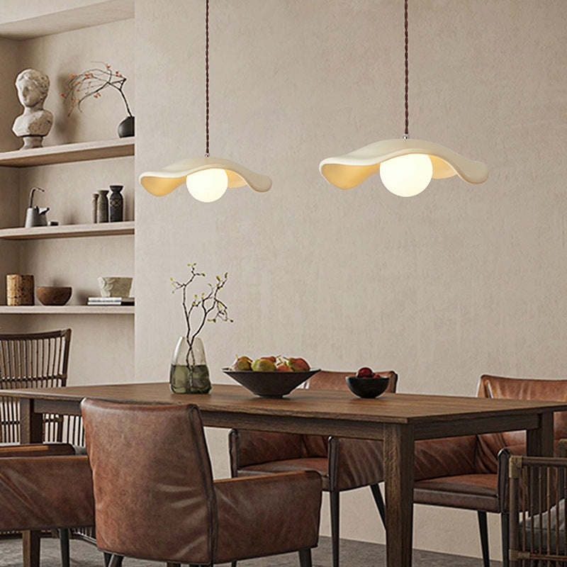 Yumi Sculptural Resin Elegance Minimalist Pendant Light D945