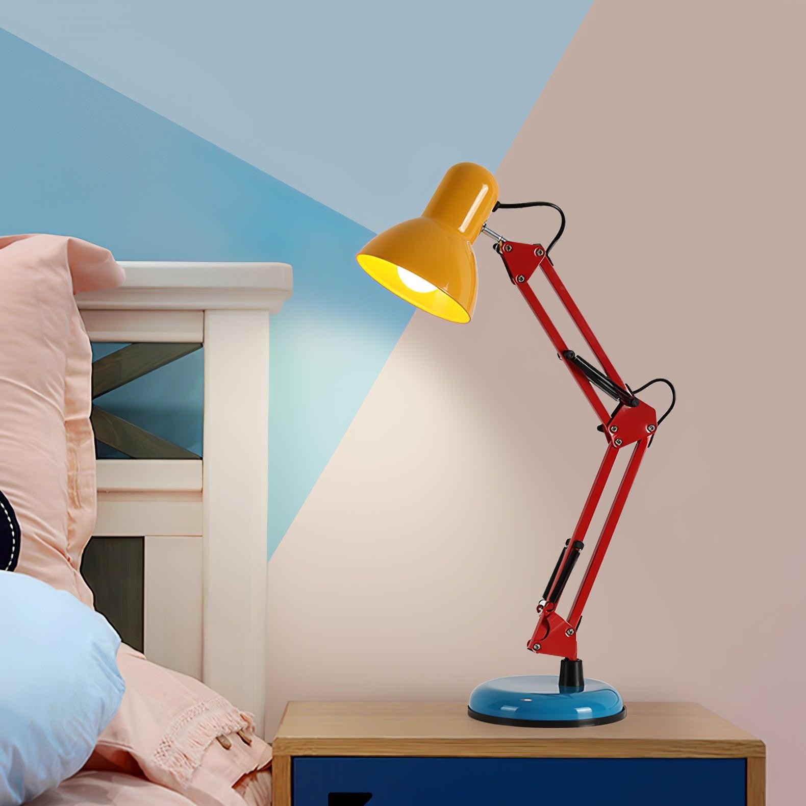 Creative Colorful Eye Protection Adjustable Table Lamp For Bedroom K384
