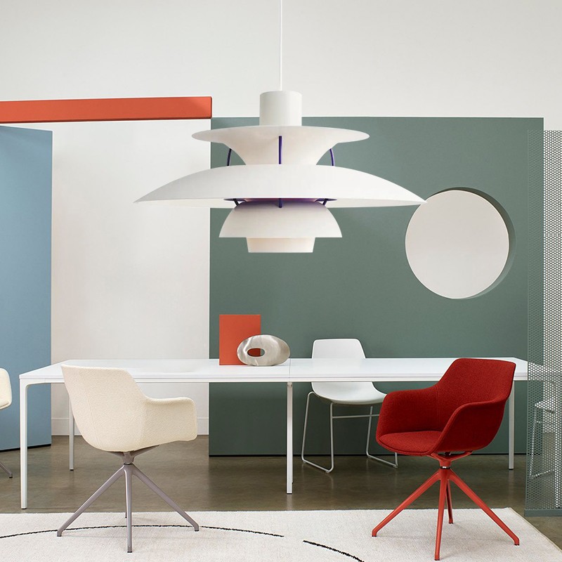 Scandinavian Multilayer Metal Pendant Light K84