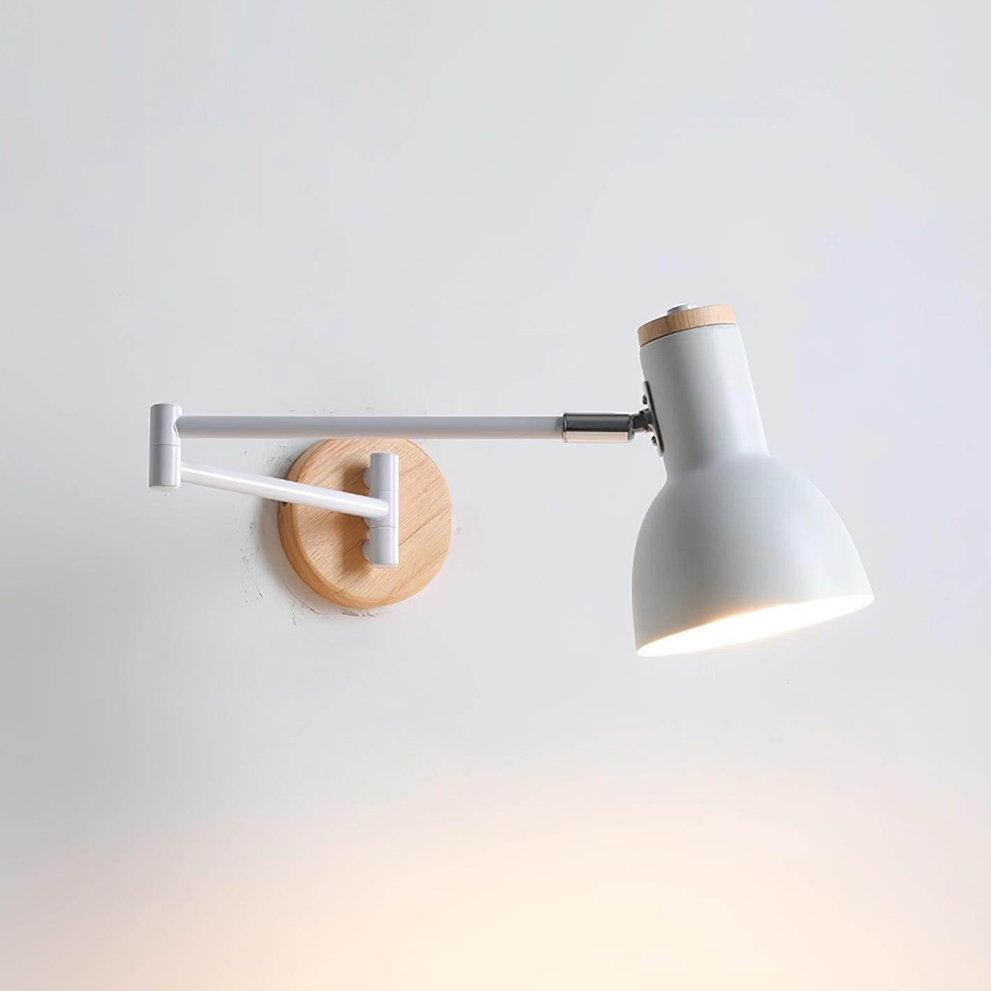 Wooden Adjustable Wall Lamp K325
