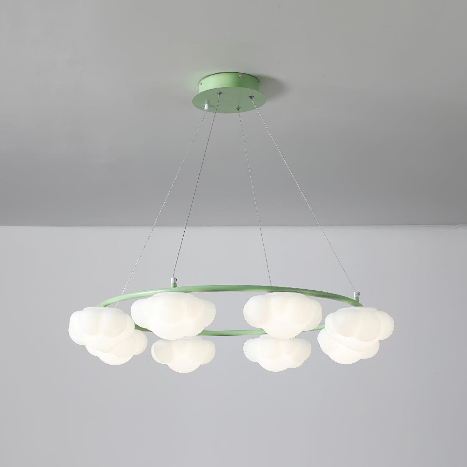 Cream Style Creative Personality Clouds Chandelier K696
