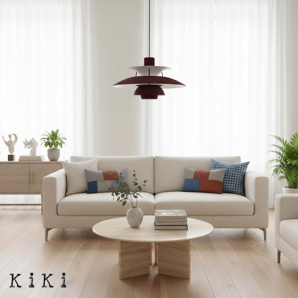 Scandinavian Multilayer Metal Pendant Light K84