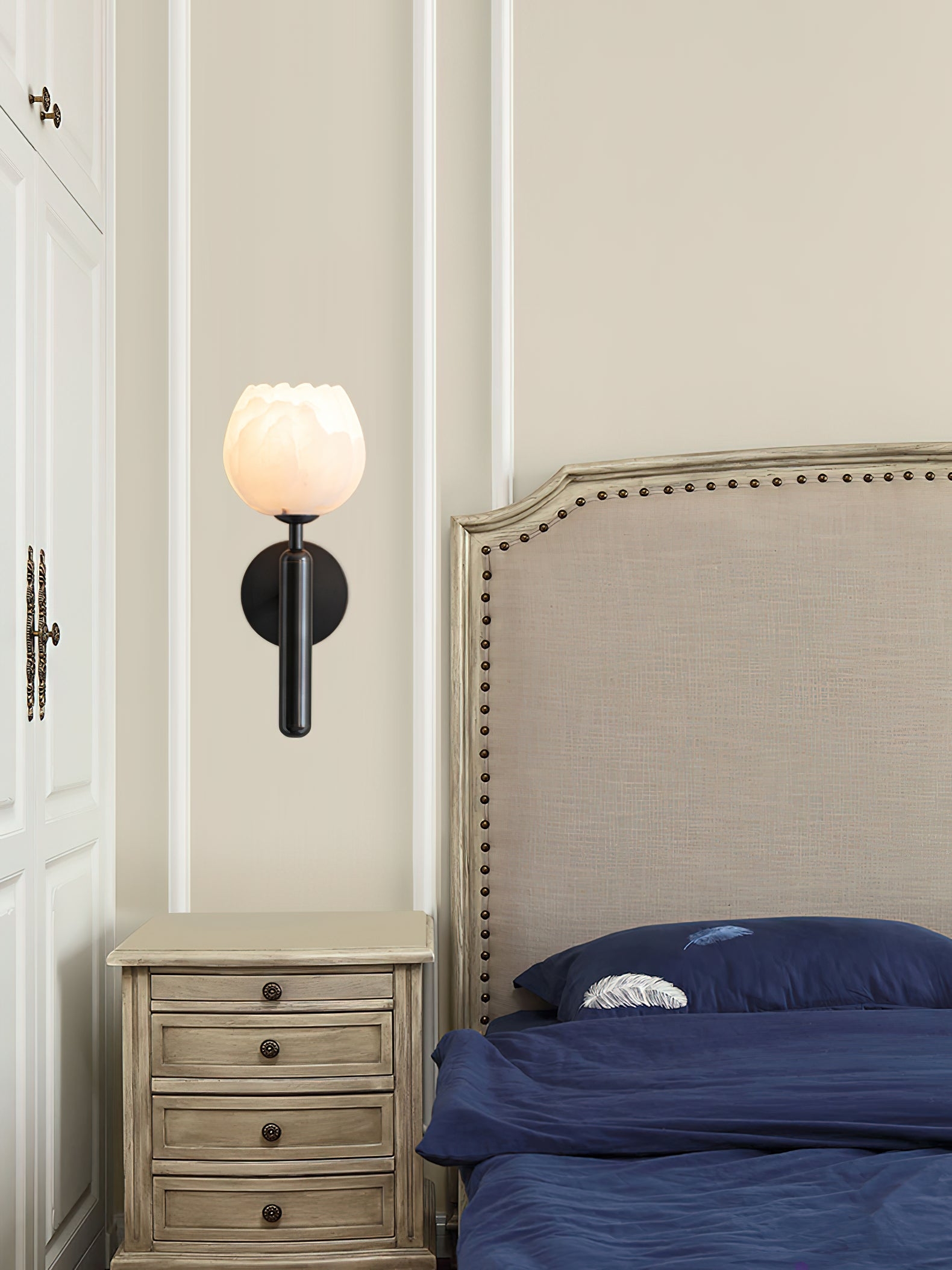 Mian Alabaster Wall Lamp D439