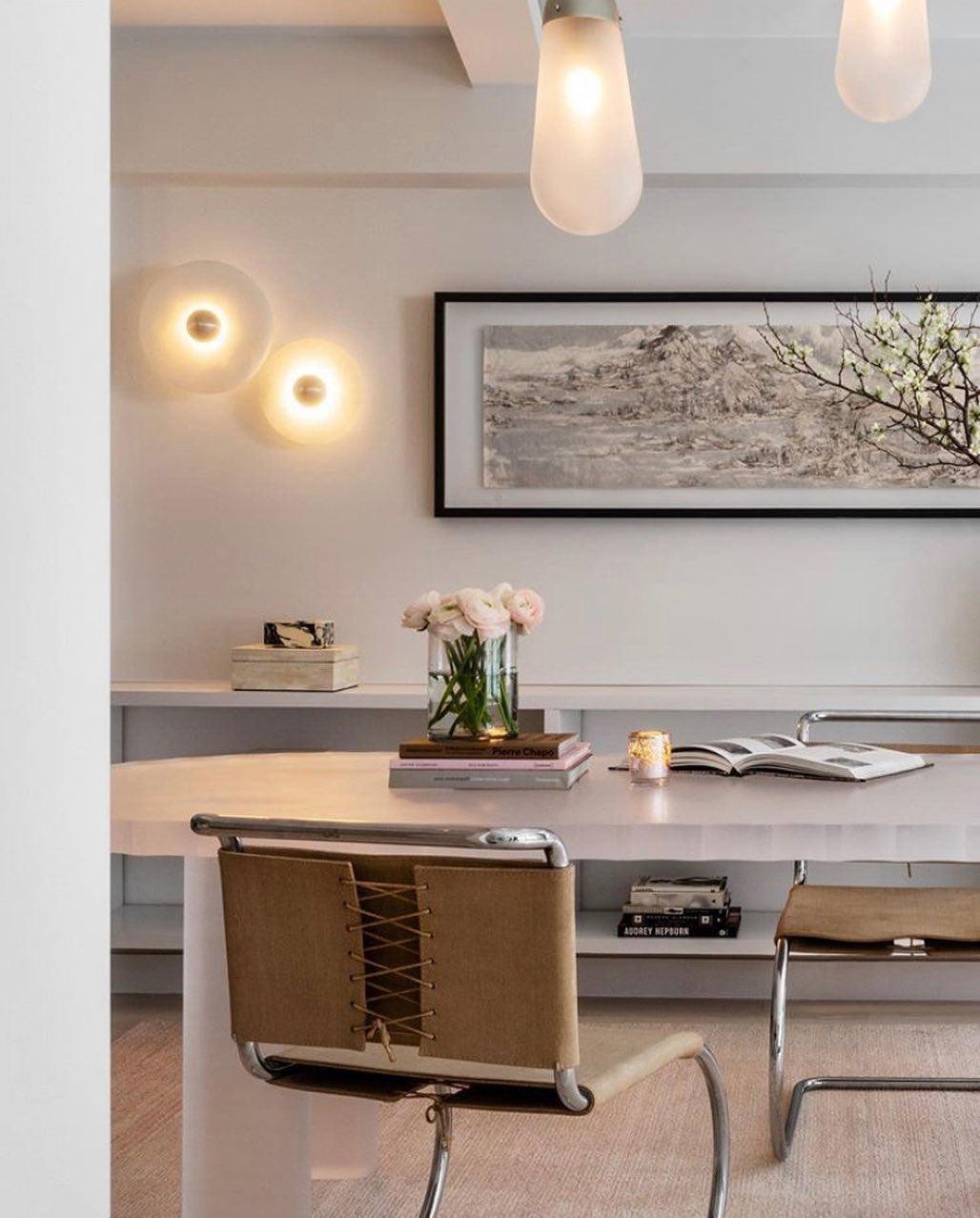 Creative Marble Round Wall Lamp K498
