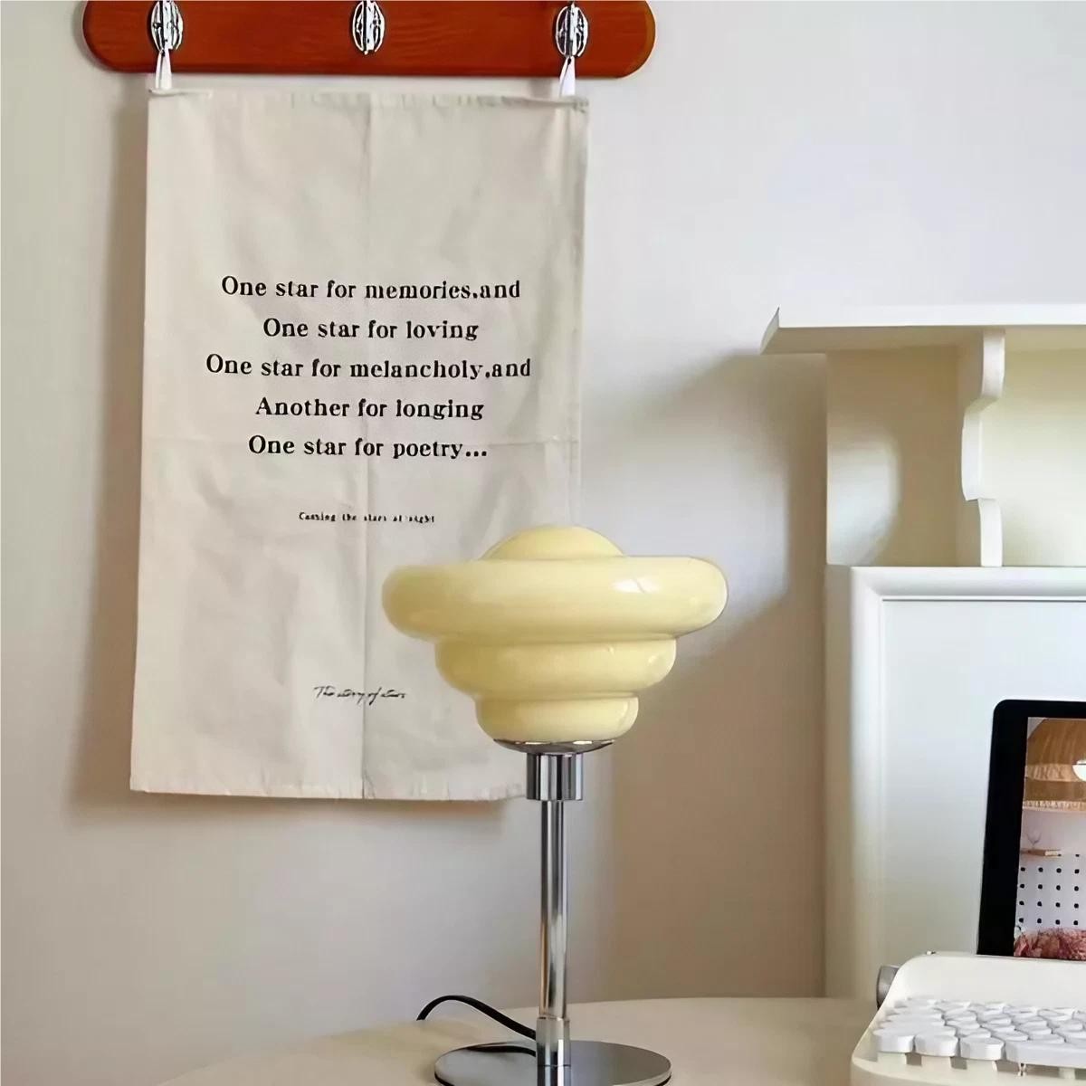 Nordic Minimalist Design Glass Table Lamp K62