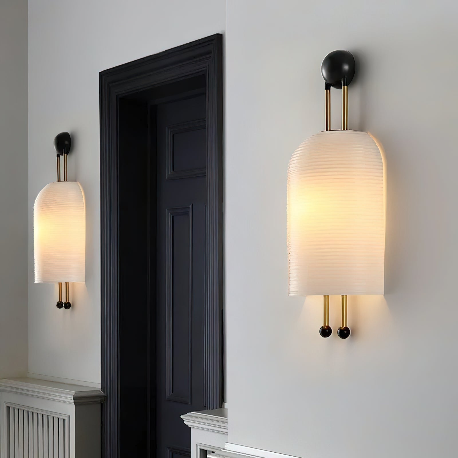 Lantern Glass Sconce D478