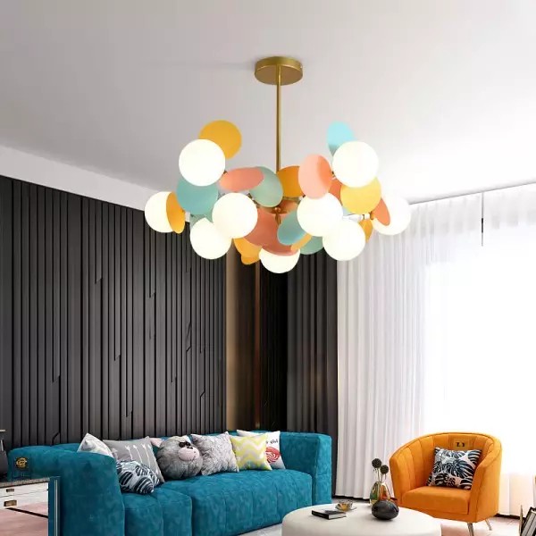 Flower Branch Magic Beans Chandelier