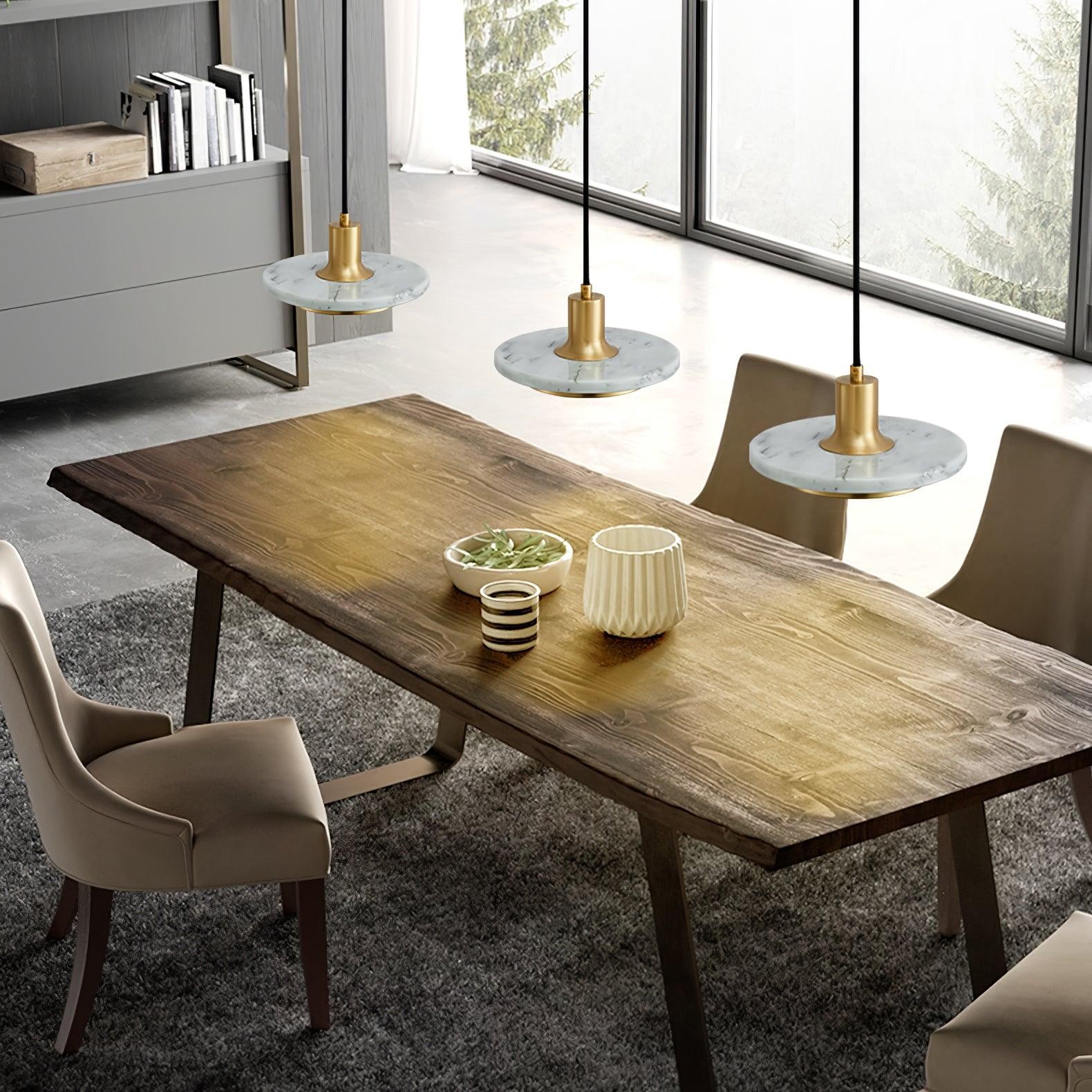 Double Circle Pendant Light K357