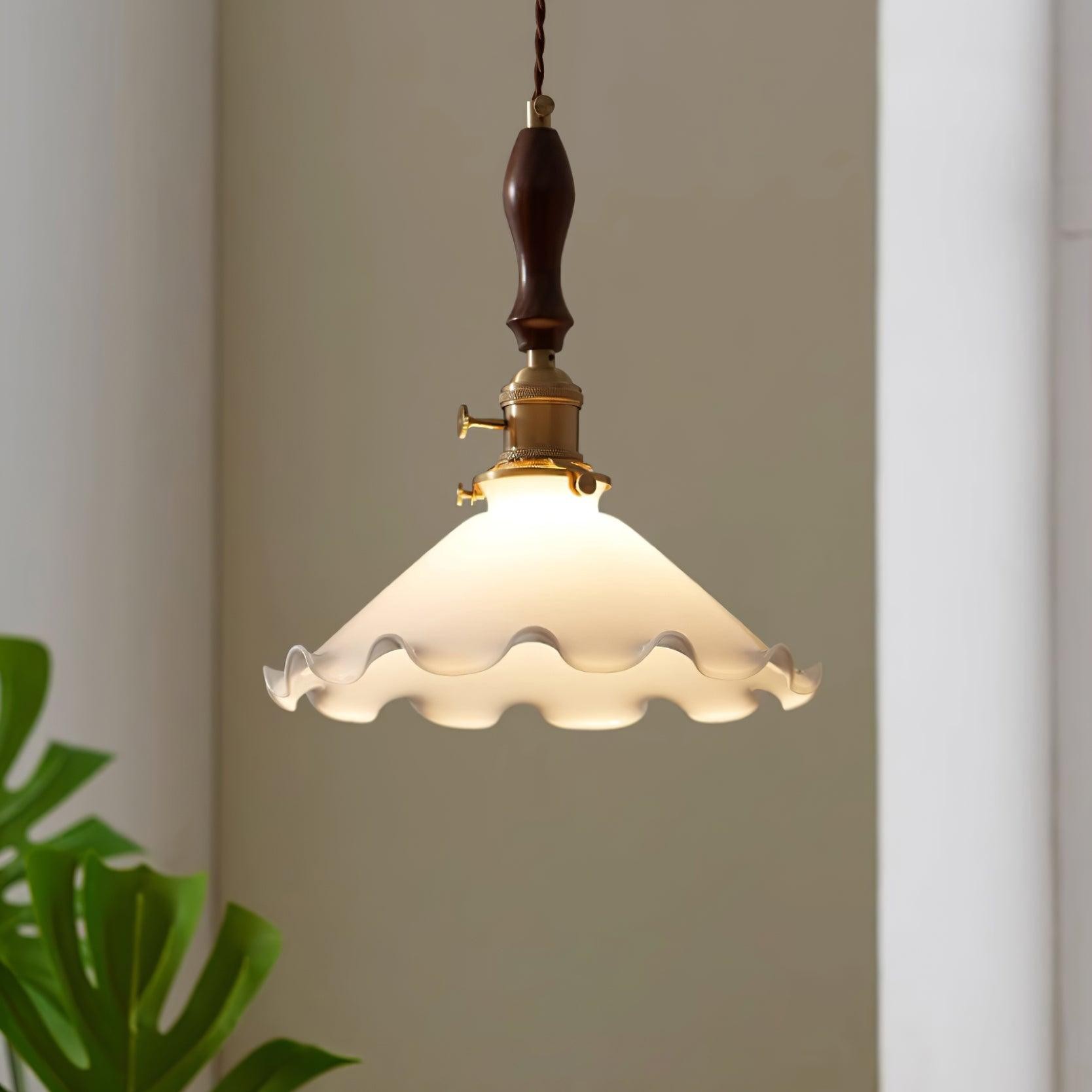 Milky Flower Pendant Light K507