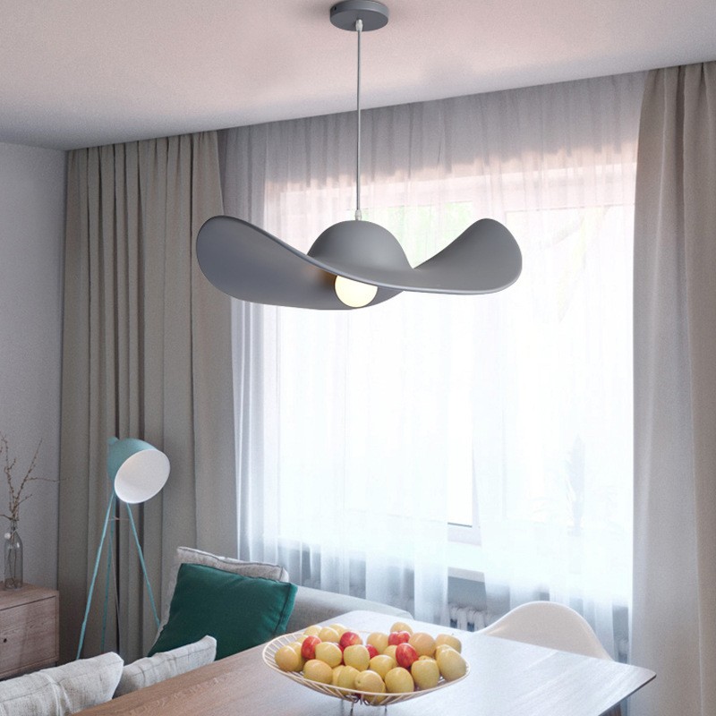 Italian Hat Straw Hat Pendant Lamp