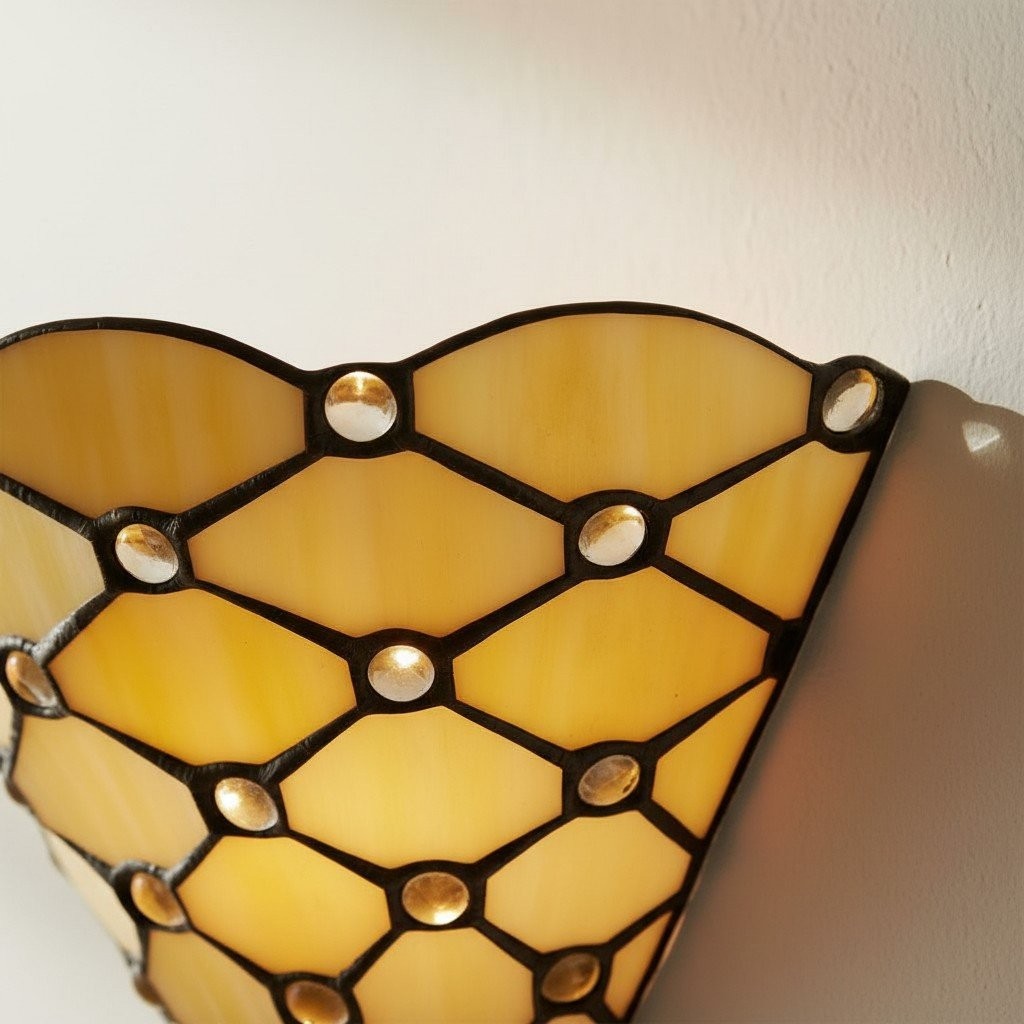 TF Pearl Elegant Glass Wall Light - Wall Sconce for Hallway K1789