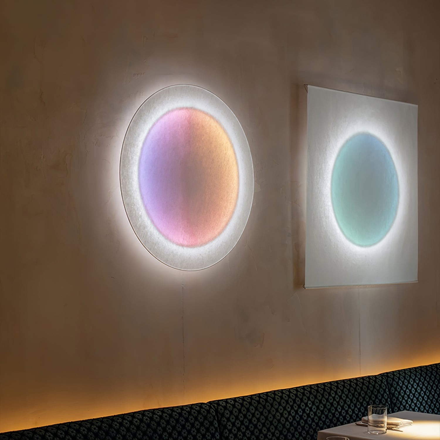 Modern Simple Plug-In Round Wall Lamp K867