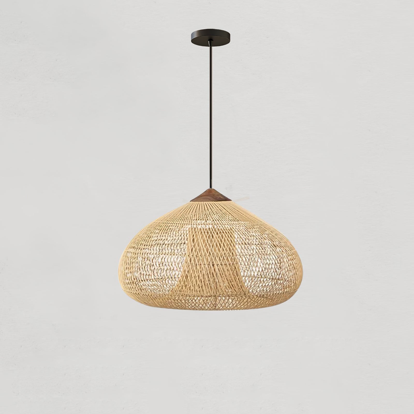 Harp Braided Rattan Pendant Lamp K1175