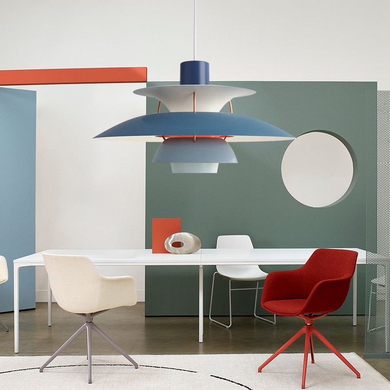 Scandinavian Multilayer Metal Pendant Light K84