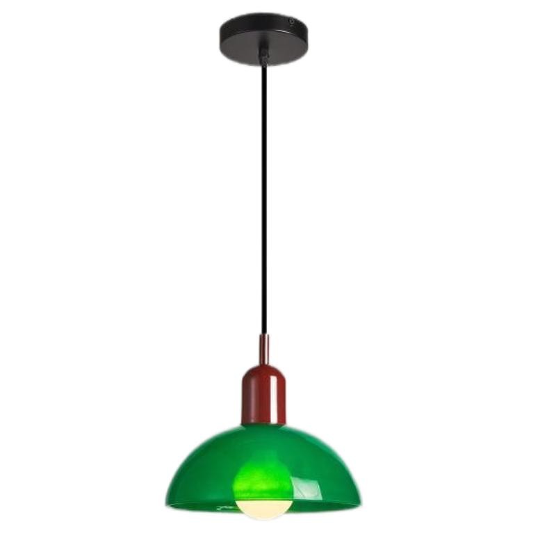 Bauhaus Minimalist Stained Glass Pendant Light K38