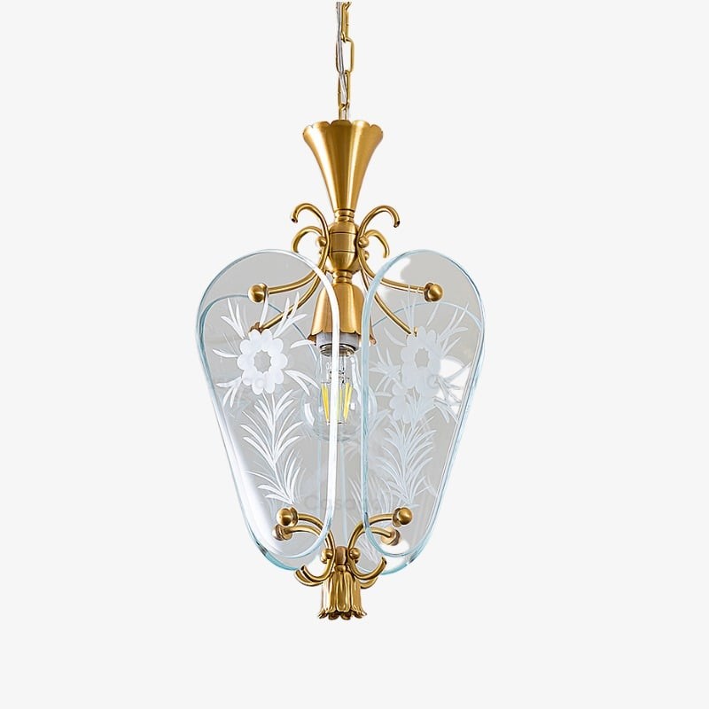 Kerise Sleek Glass Shade Pendant - Designer Ambient Light for Open Spaces or Lounges K2066