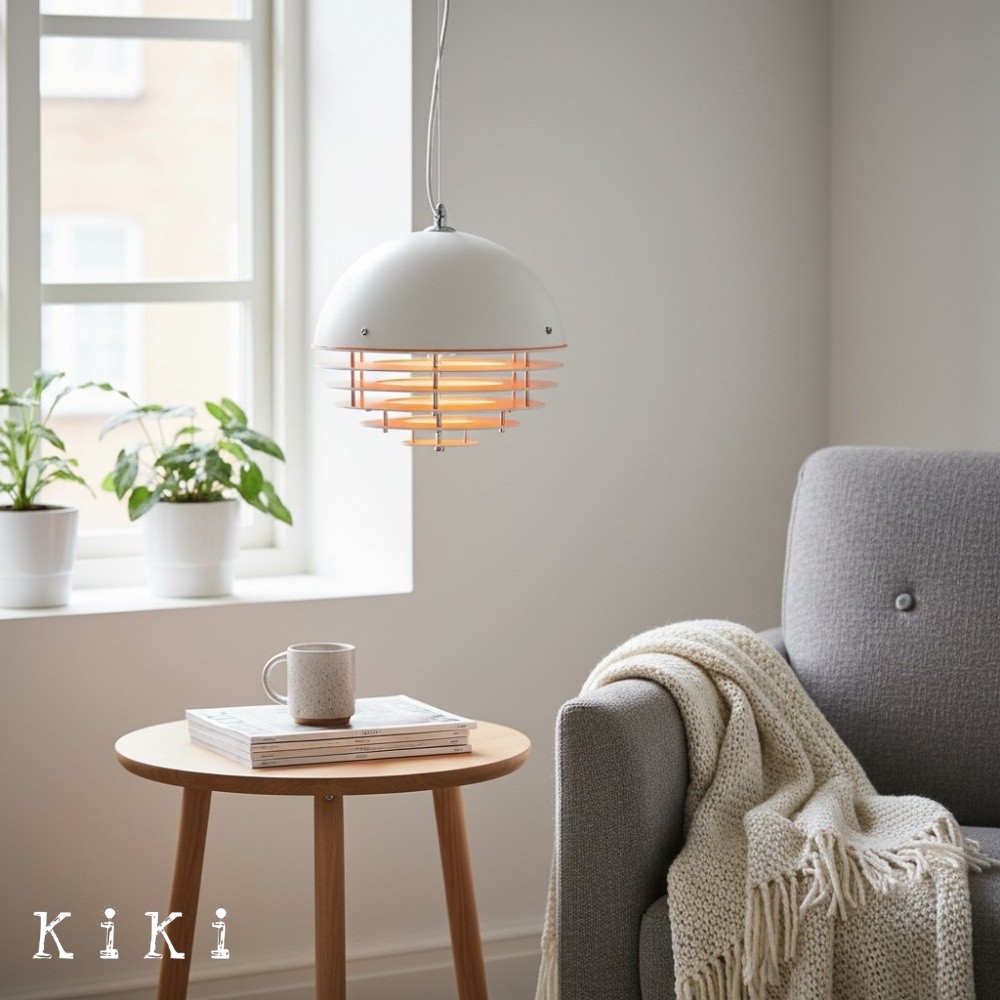 Afterglow Layered Acrylic Bauhaus Sunset Pendant Light - Ambient Pendant Light for Living Area K889