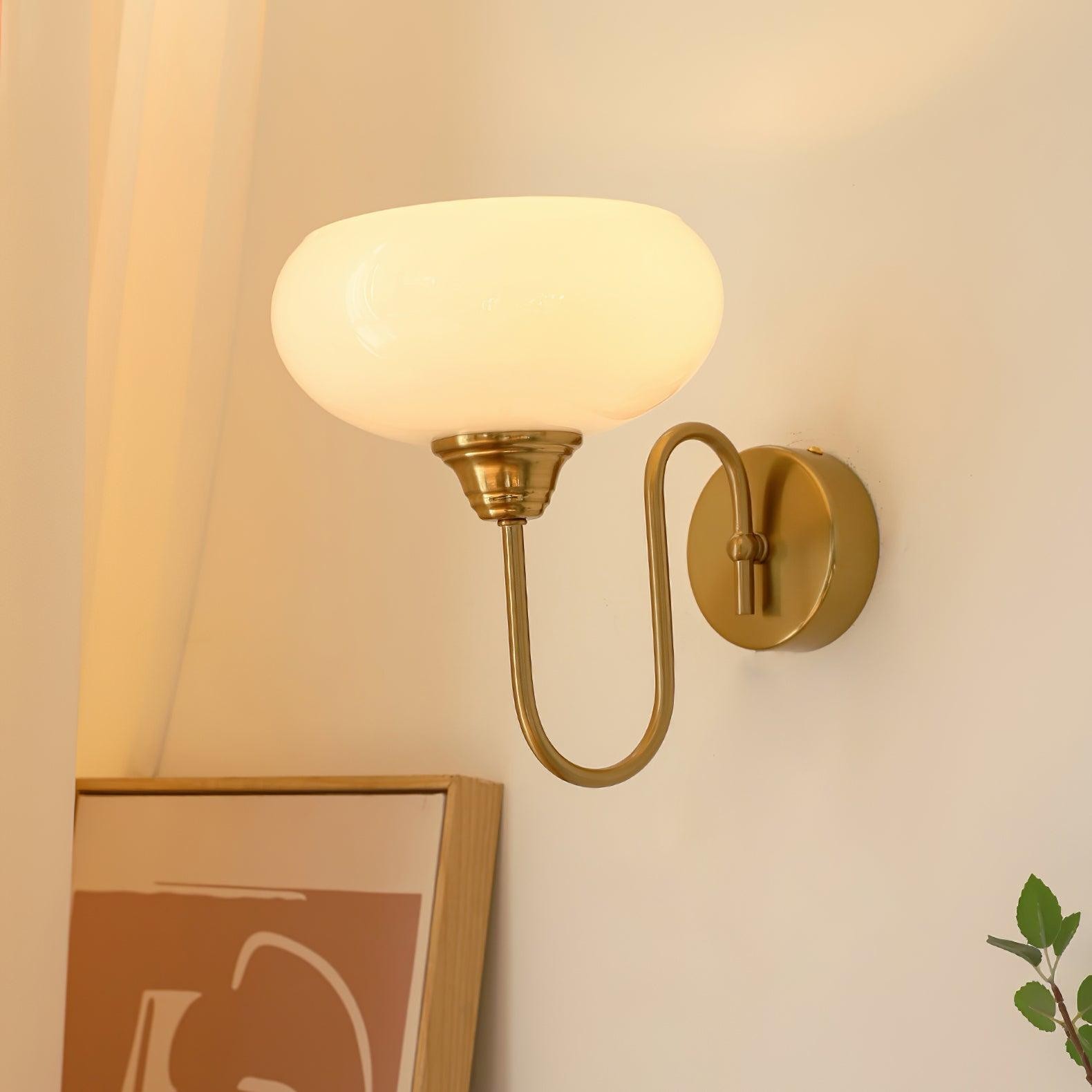 Modern Glass Geometry Wall Light for Living Room K549