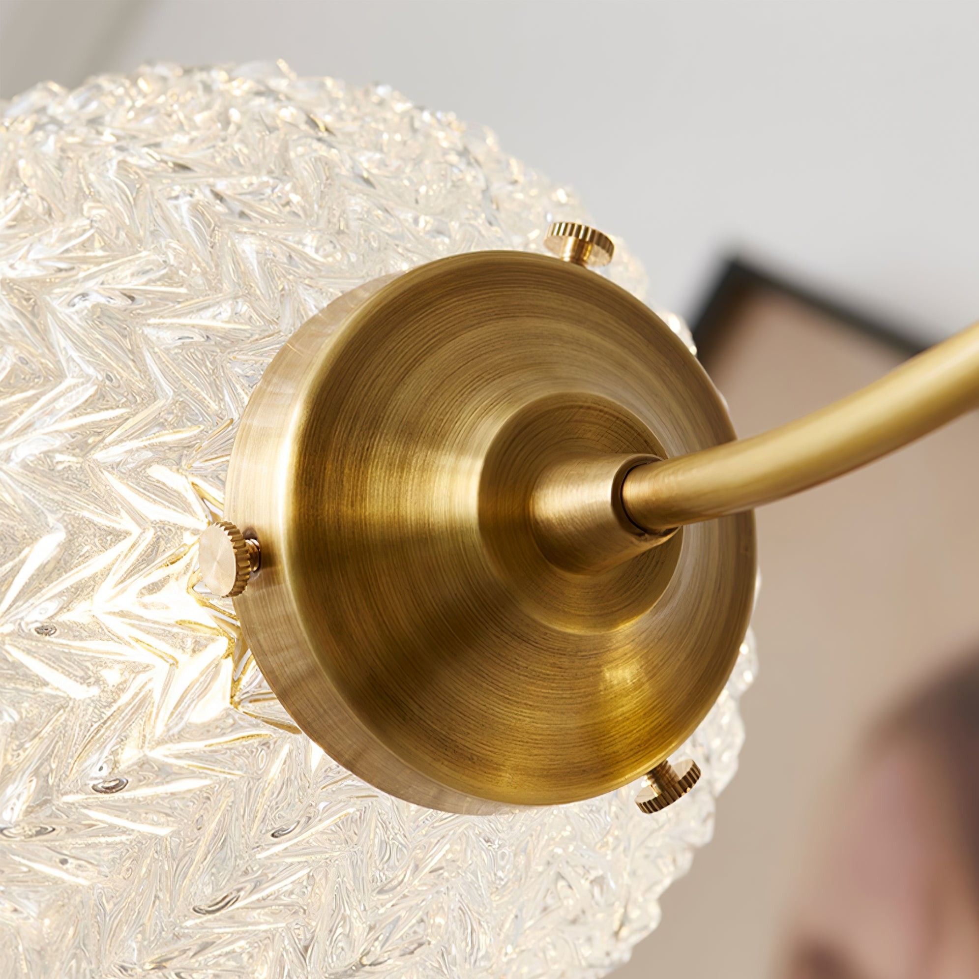 Retro Glass Ceiling Lamp K1074