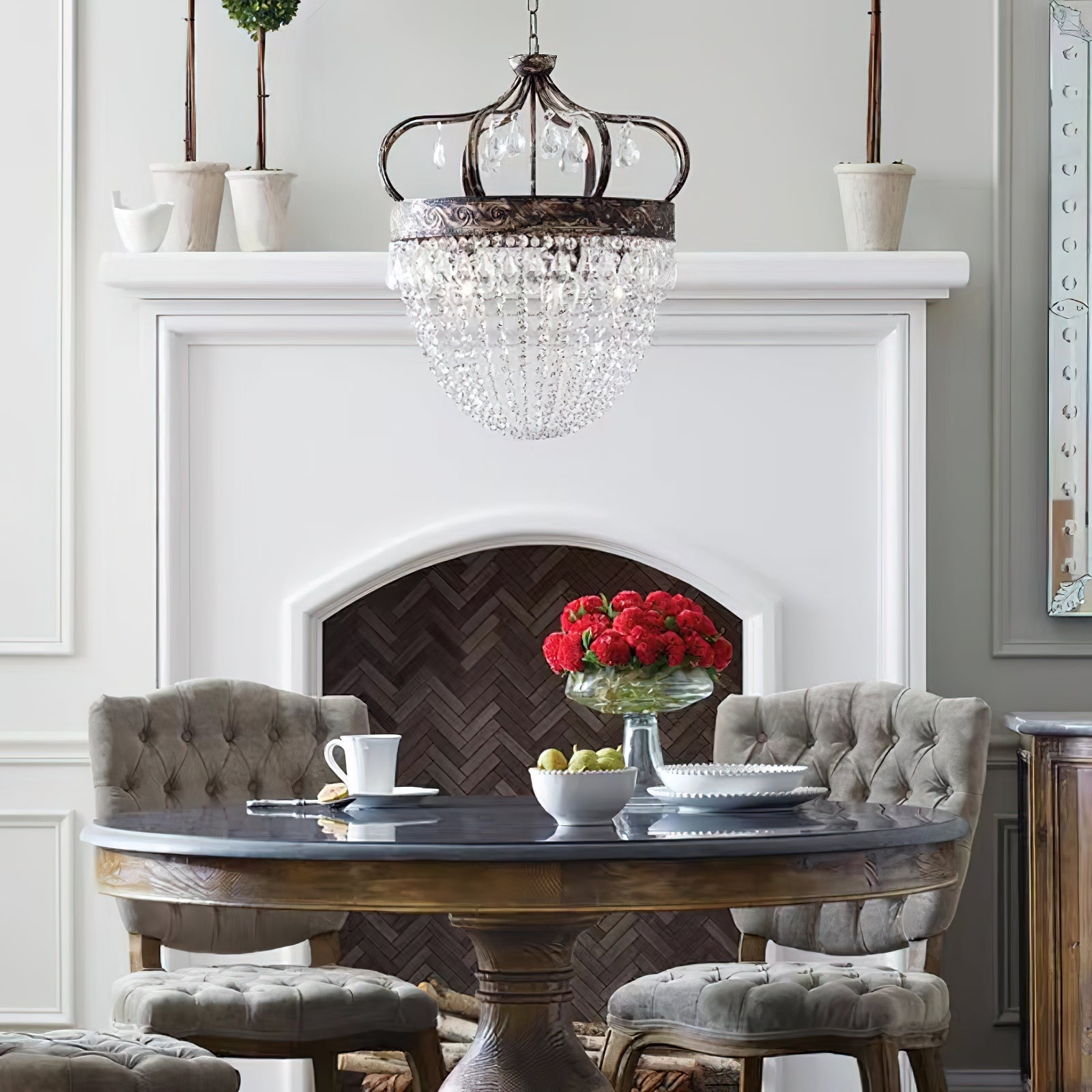 Abella Tear Drop Chandelier D517