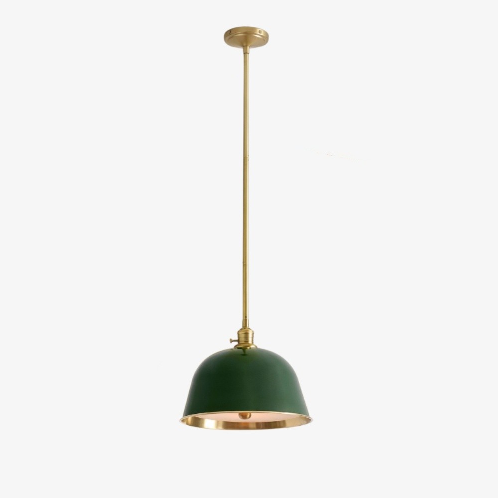 Lirra Metal Dome Pendant Light - Industrial Silhouette Lamp for Kitchens K1763