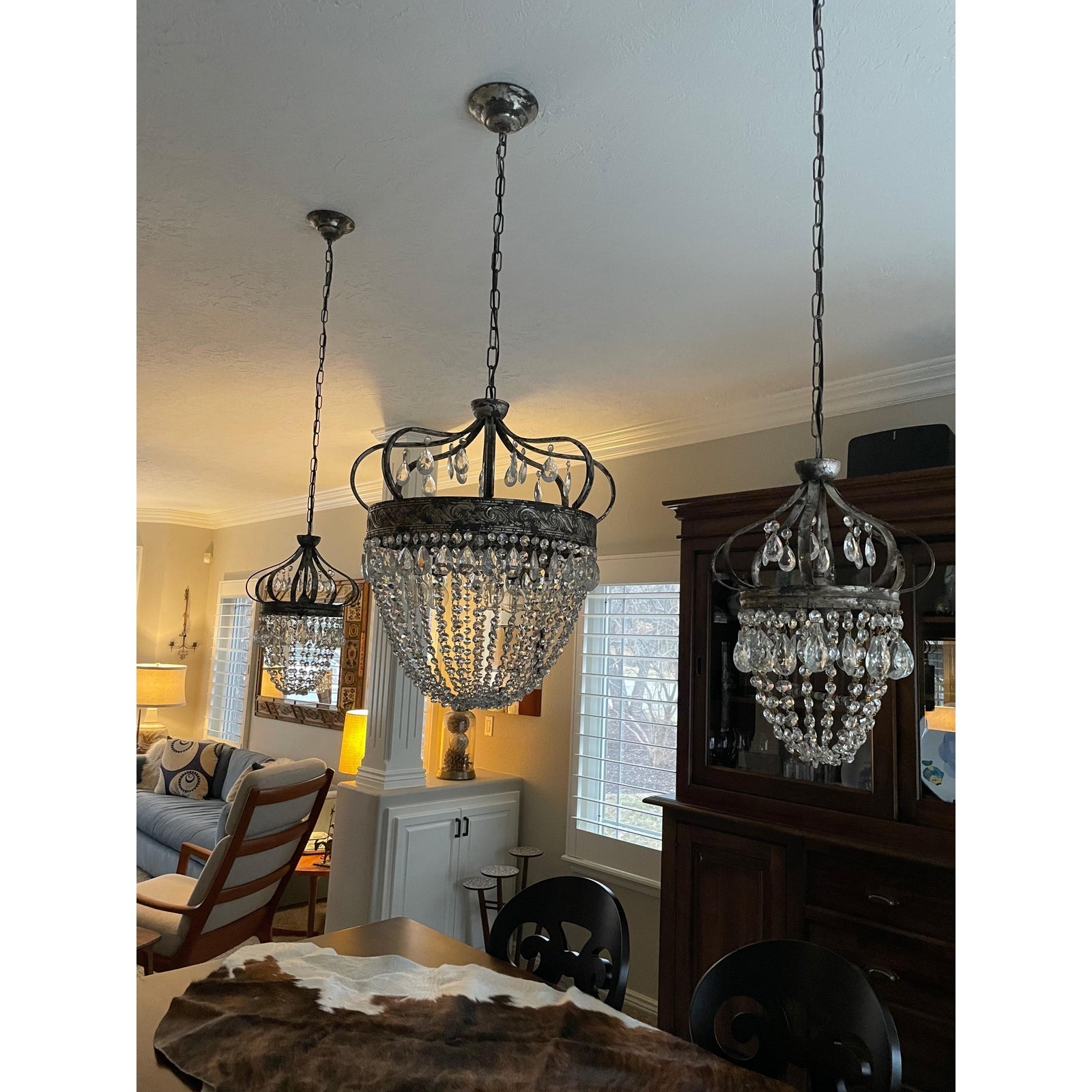 Abella Tear Drop Chandelier D517