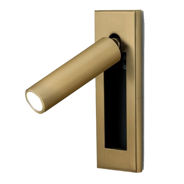 Modern Embedded Bedside Metal Wall Light