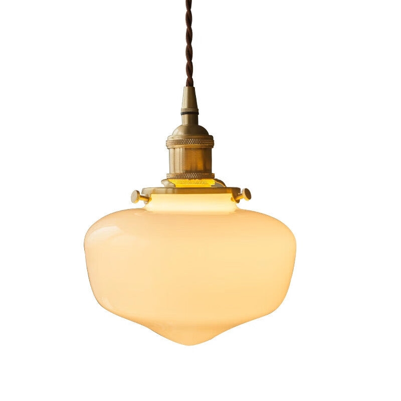 Radiant Lantern Retro Glass Pendant Light D954
