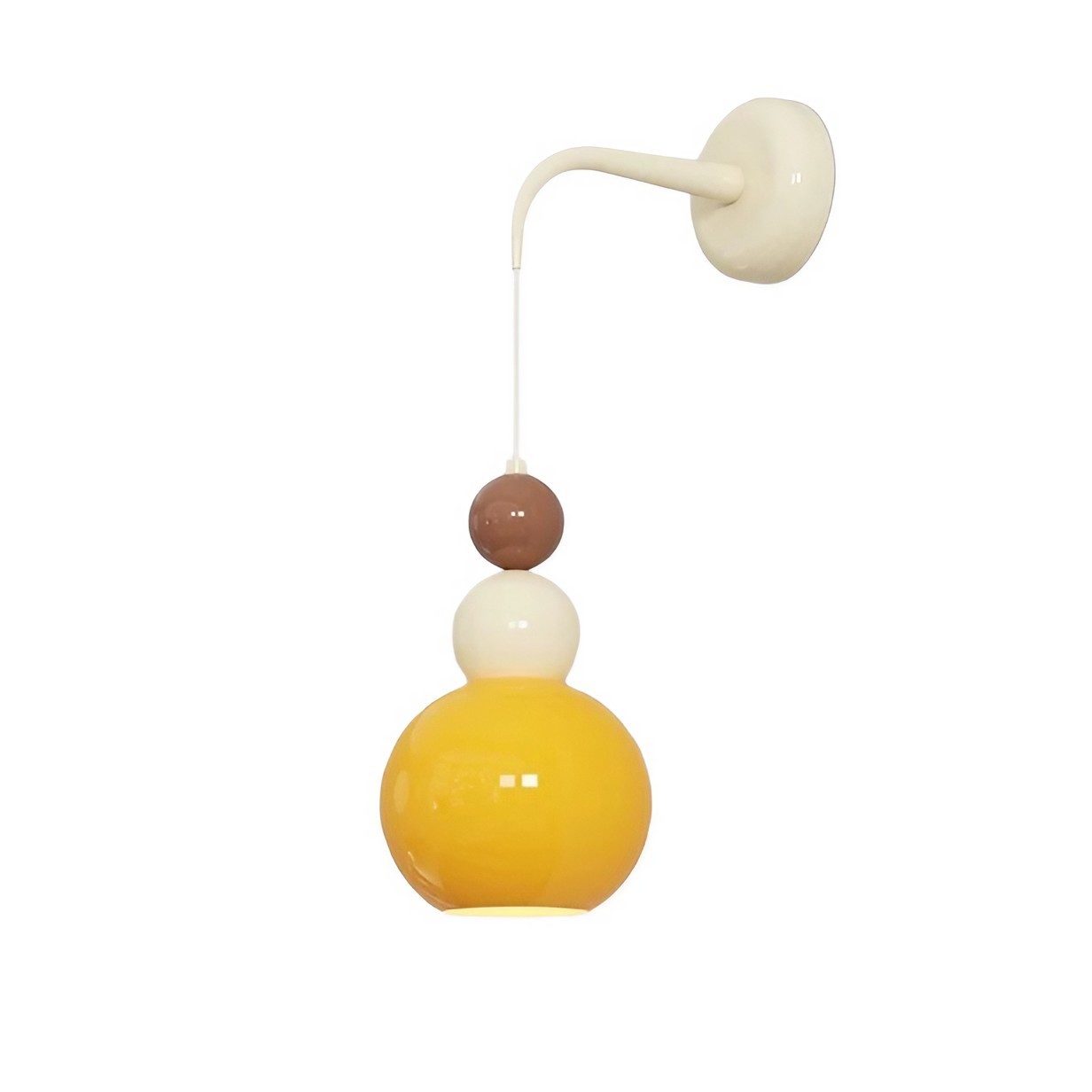 French Style Ice Cream Globe Wall Light K151