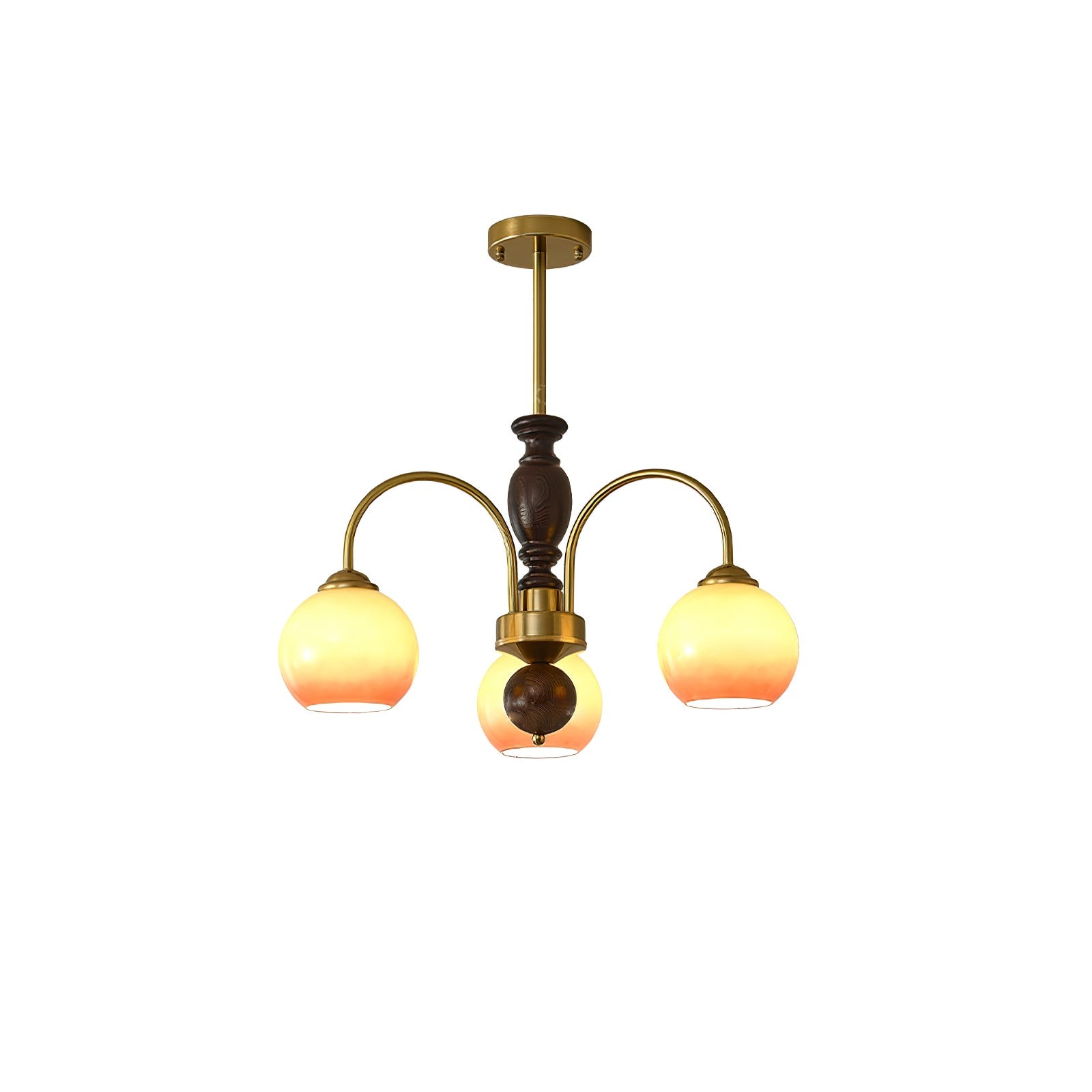 Retro Bauhaus Arch Chandelier K231