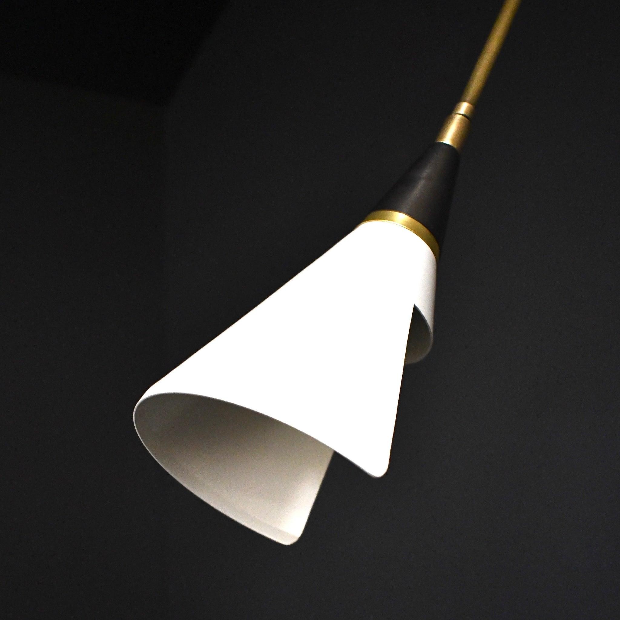 Vintage Metal Adjustable Swing Arm Wall Lamp K850