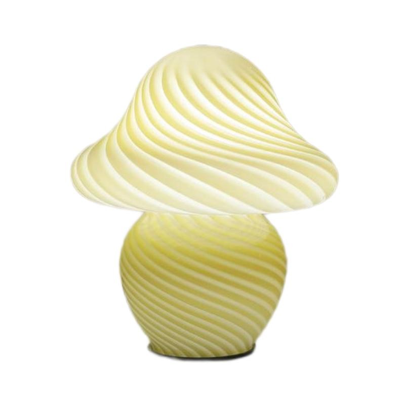 Modern Stained Glass Mushroom Night Light K55