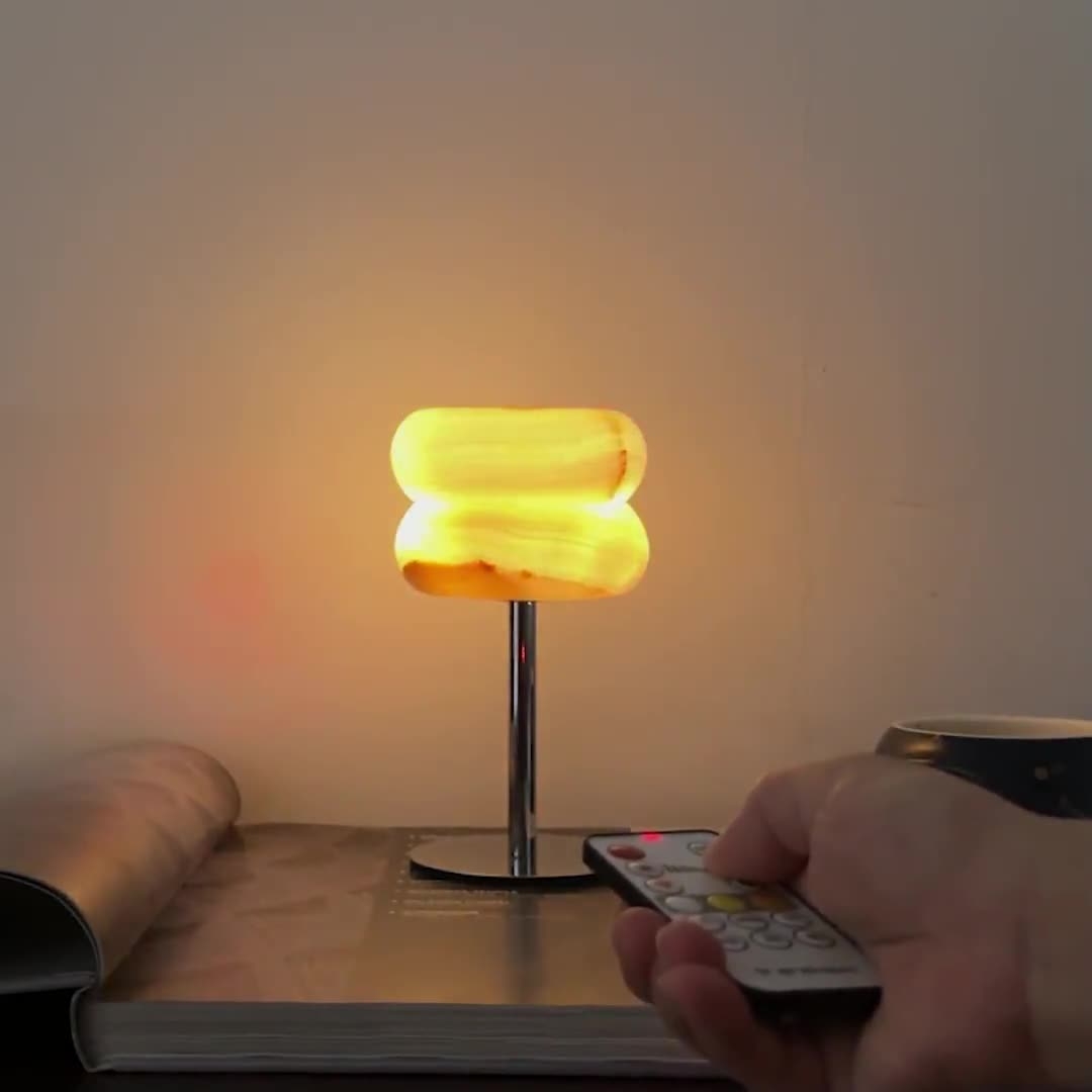 Jade Donut Table Lamp D726