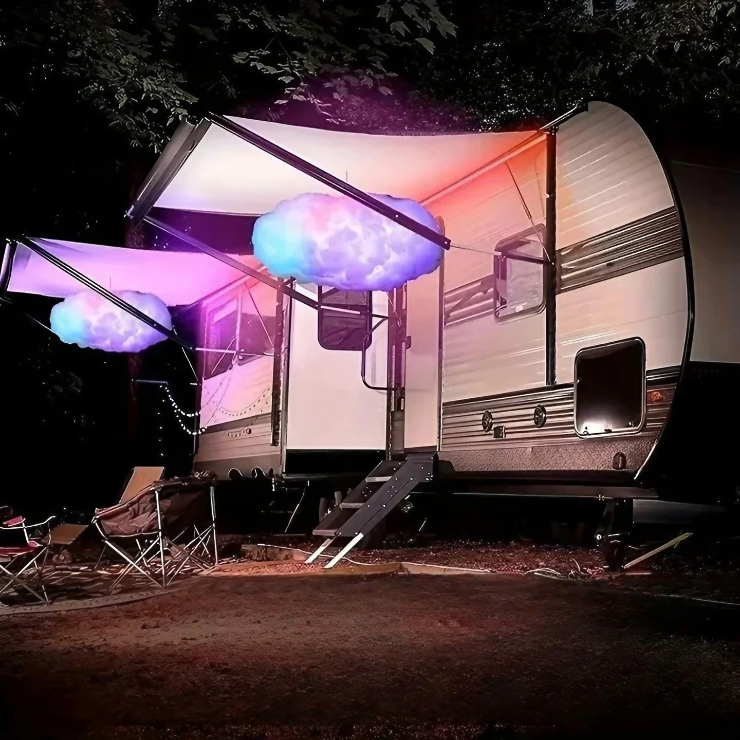 3D DIY Rainbow Cloud Ambient Lighting K201
