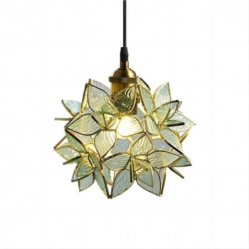 Decorative Hand Blown Flower Glass Pendant Light K29