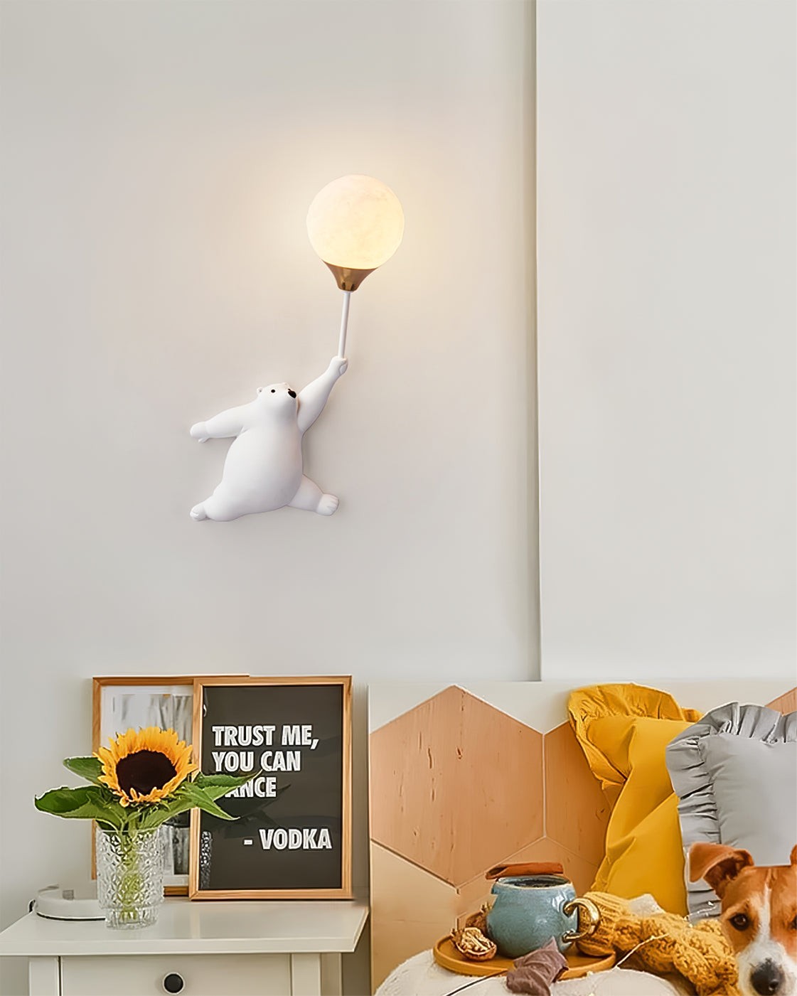 Bear Balloon Wall Lamp K972